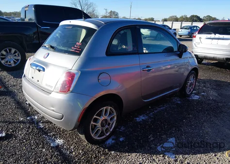 2015 Fiat 500 Pop from USA, damaged, VIN 3C3CFFAR8FT603449